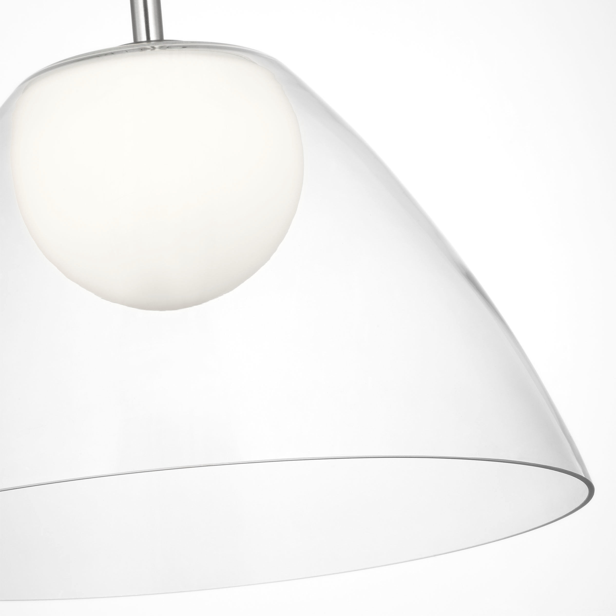 Drew & Jonathan Suma 1 Light 16 inch Brushed Nickel Pendant Ceiling Light, Medium