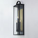 Manchester 3 Light 30 inch Black Outdoor Wall Mount