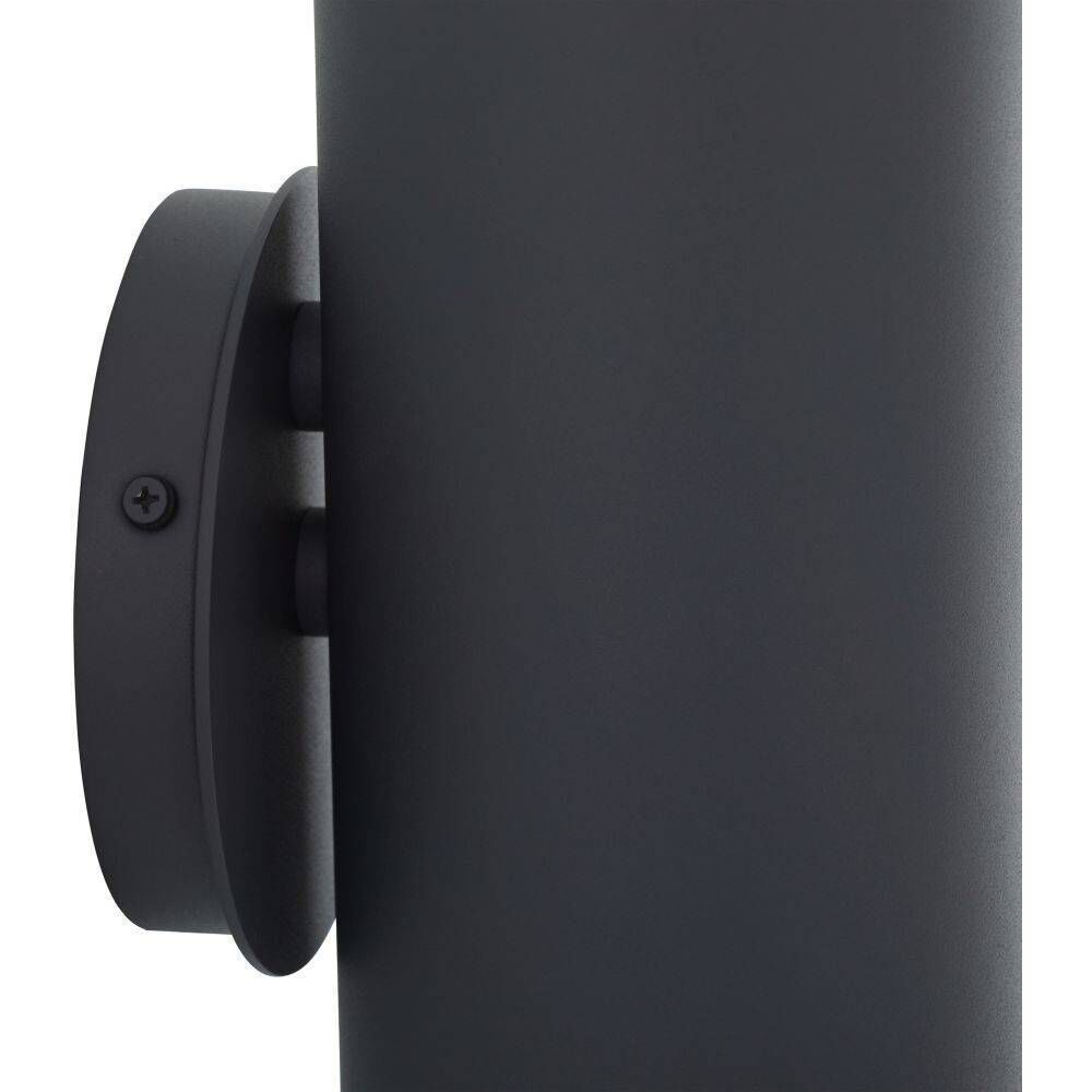 Punch 1 Light 18 inch Marine Grade Aged Graphite Outdoor Sconce, Small