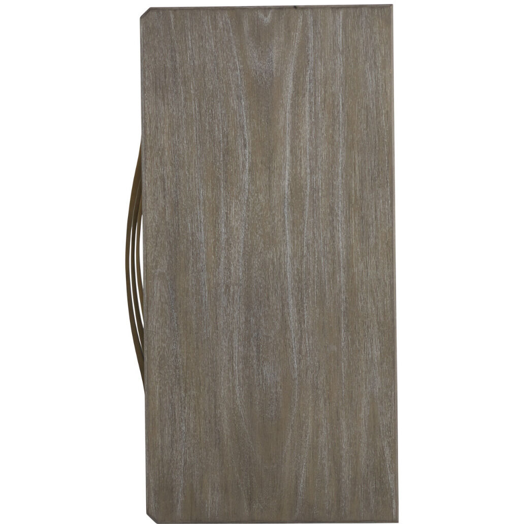 Gillespie Brushed Grey / Stained Brass Chest