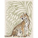 Animals Collection Orange Canvas