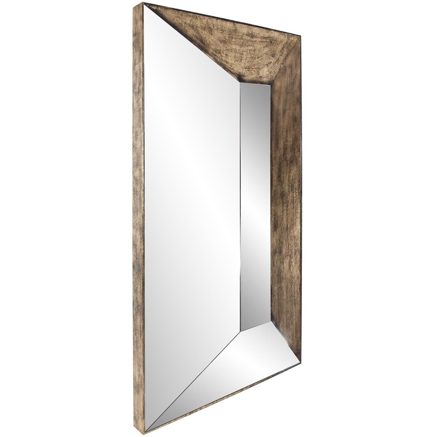 Barragan 87 X 47.25 inch Vintage Gold Mirror