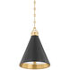 Osterley 1 Light 10 inch Aged/Antique Distressed Bronze Pendant Ceiling Light