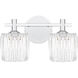 Spade LED 13.5 inch Polished Chrome Bath Light Wall Light, Medium