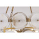 Kintrel 6 Light 36.5 inch Legacy Brass Pendant Ceiling Light