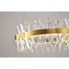 Canada LED 26 inch Gold Chandelier Ceiling Light