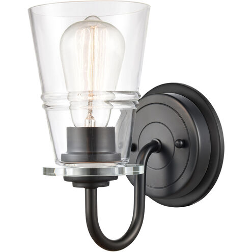 Scarlett LED 4.75 inch Matte Black Bath Vanity Light Wall Light