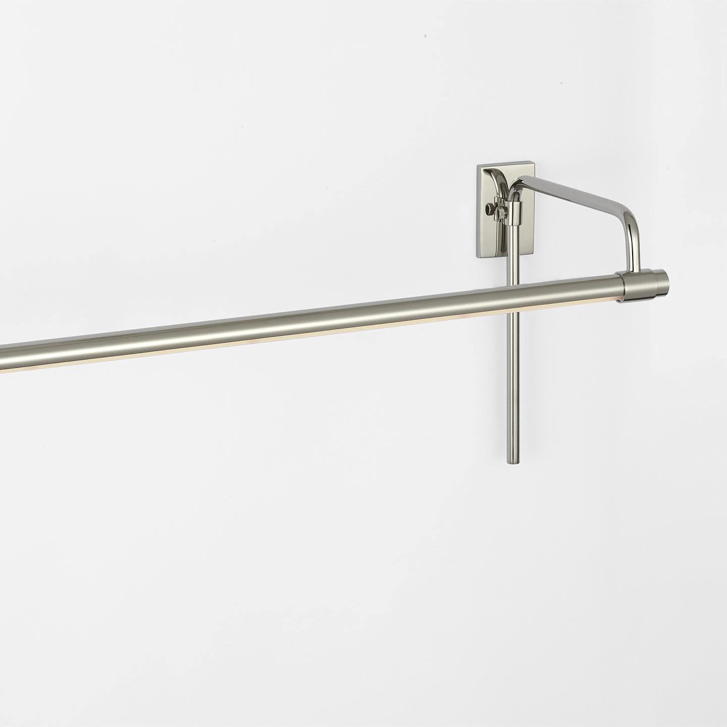 Thomas O'Brien Kidd 15 watt 24 inch Polished Nickel Frame Mount Picture Light Wall Light