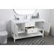 Heath 60 X 21.5 X 35 inch White Vanity Sink Set