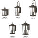 Bromley LED 25 inch Oil Rubbed Bronze Outdoor Wall Mount Lantern, Medium