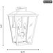 Drew & Jonathan Kennewick 3 Light 16.5 inch Antique Bronze Outdoor Wall Lantern, Large