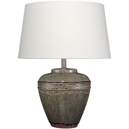 Avondale 25 inch 150.00 watt Reactive Grey Glaze Table Lamp Portable Light