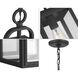 Grandbury 1 Light 7 inch Textured Black Outdoor Hanging Lantern, with DURASHIELD