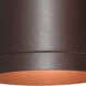 Poseidon Wall Sconce Wall Light in Bronze