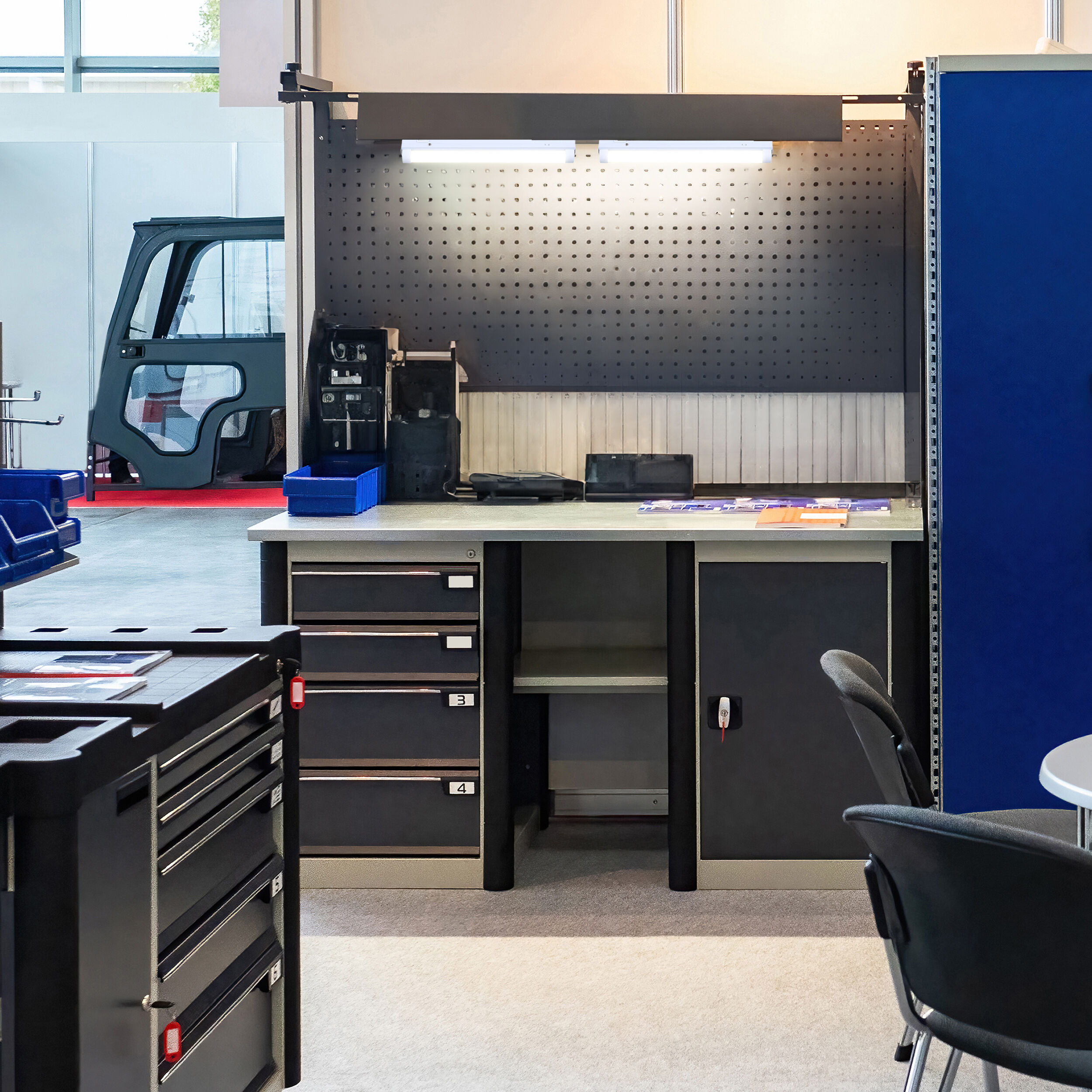 Madison LED 2 inch White Utility Light