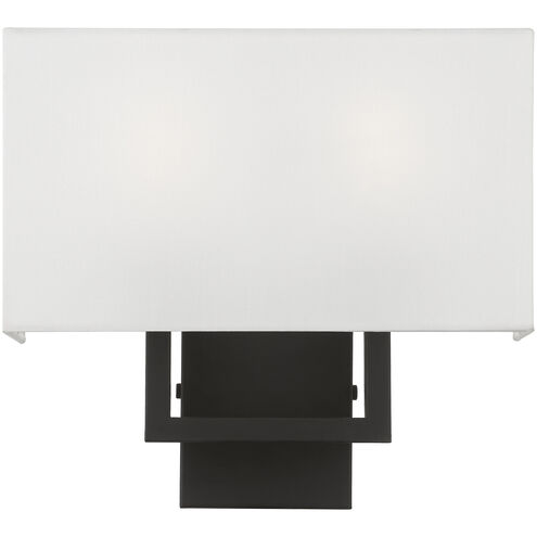Pierson 2 Light 13 inch Black ADA Sconce Wall Light
