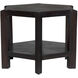 Yehuda 34 X 34 inch Sombre Side Table, Large