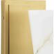Tosca 1 Light 6 inch Brushed Bronze Wall Bracket Wall Light, Design Series