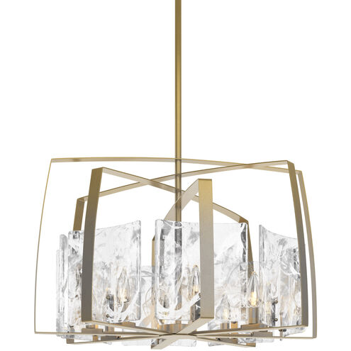 Arc 8 Light 34.4 inch Modern Brass Dining Pendant Ceiling Light