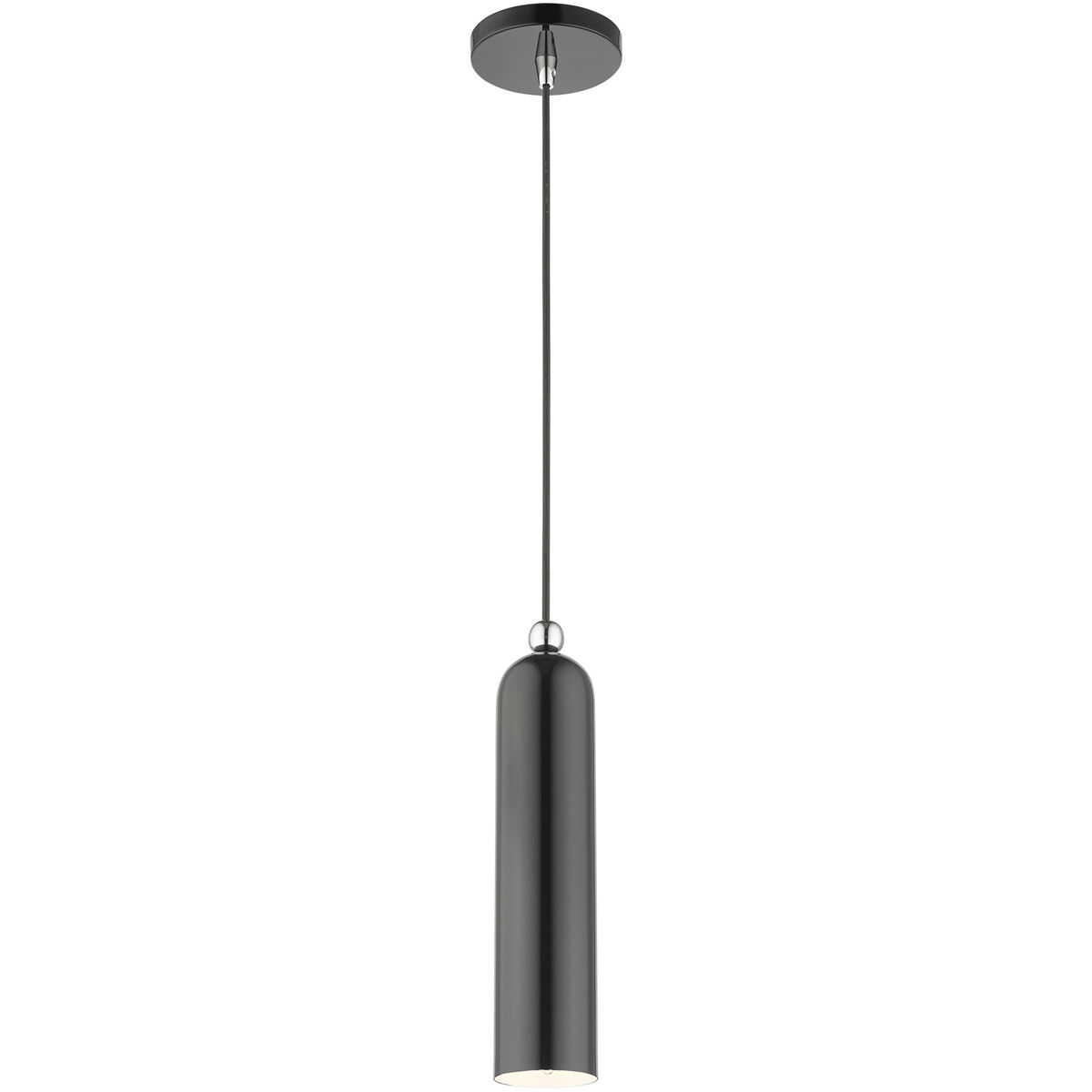 Ardmore 1 Light 5 inch Shiny Dark Gray Pendant Ceiling Light
