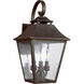 Sean Lavin Galena 3 Light 19 inch Sable Outdoor Wall Lantern