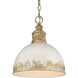 Alison Pendant Ceiling Light in Antique Ivory, Medium