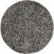 Mitra Black/White Rug in 8 Round