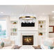 Dallas 18 Light 32 inch Gold Chandelier Ceiling Light 