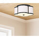 Lacey 3 Light 16 inch Classic Bronze Semi-Flush Ceiling Light, Essentials