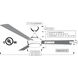 Atlas Donaire 52 inch Gloss White Outdoor Ceiling Fan, Coastal Wet Rated