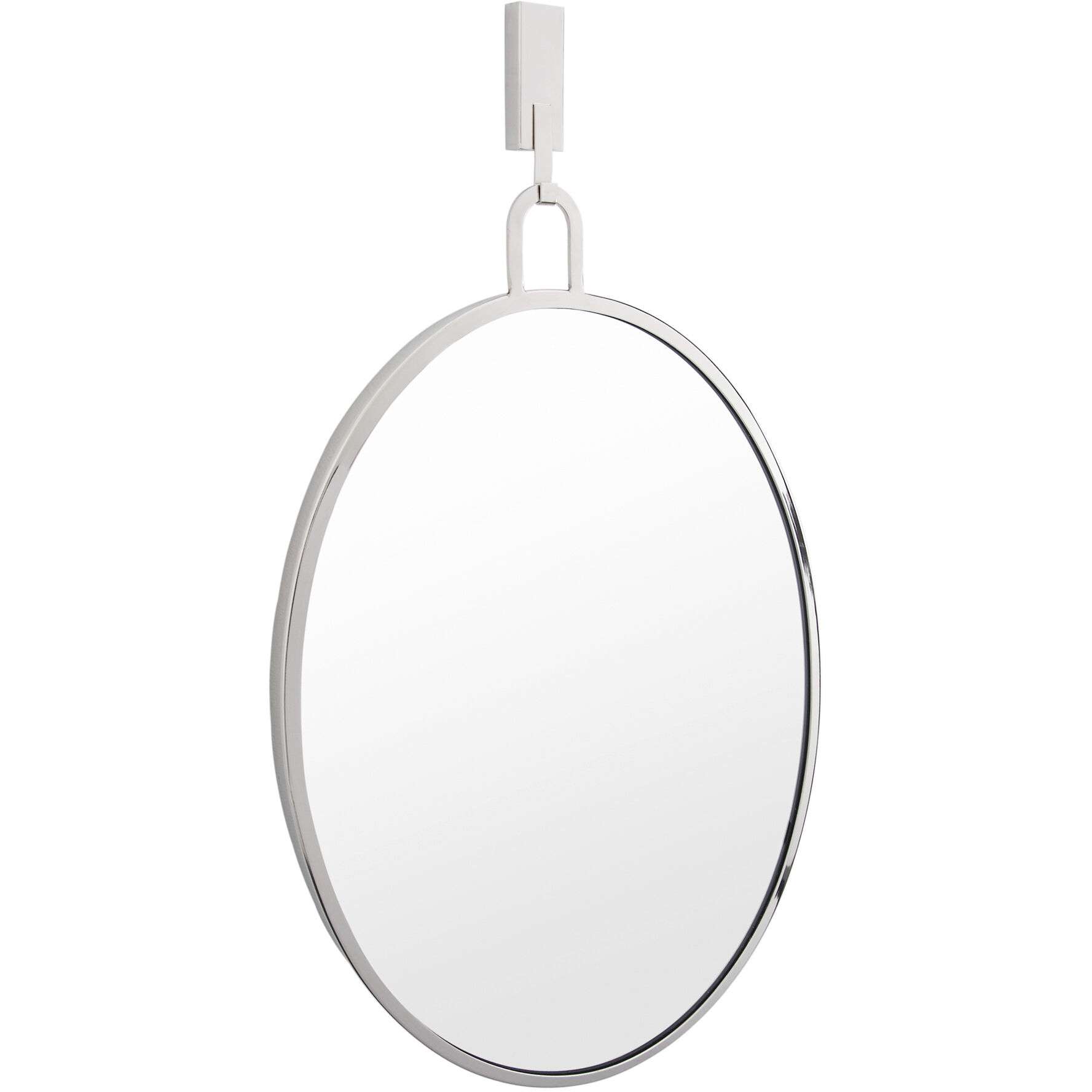 Stopwatch 33.25 X 22.25 inch Polished Nickel Powder Room Mirror, Varaluz Casa