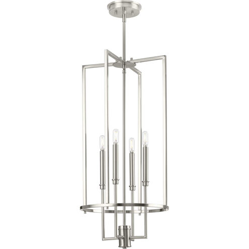 Elara 4 Light 15 inch Brushed Nickel Foyer Light Ceiling Light