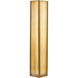 Canada 59 inch 20 watt Satin Brass Floor Lamp Portable Light