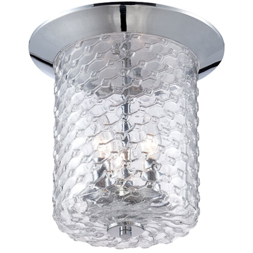 Elli 3 Light 11 inch Chrome Flush Mount Ceiling Light