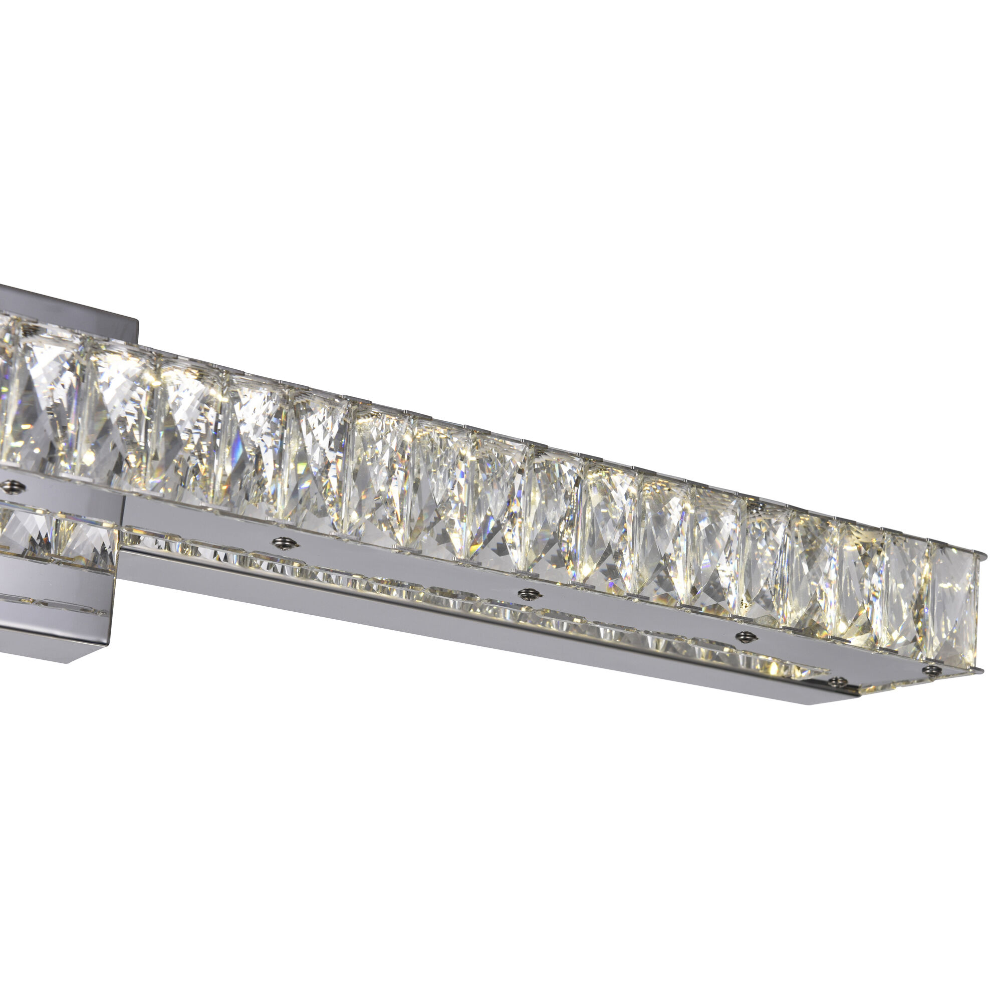 Milan LED 32 inch Chrome Vanity Light Wall Light