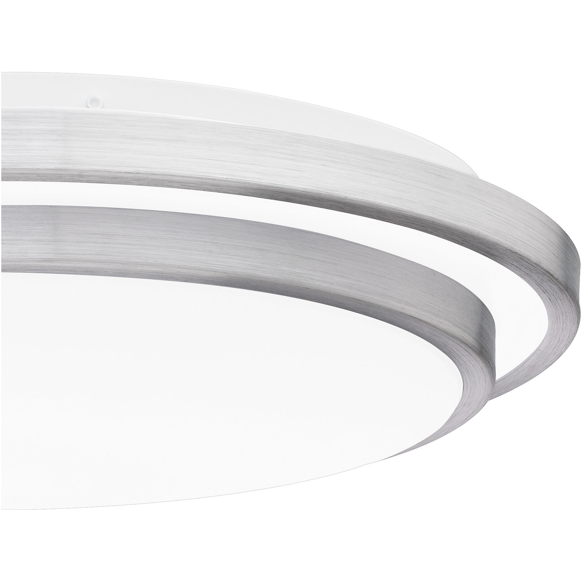 Irving 16 inch Brushed Aluminum Semi-Flush Mount Ceiling Light