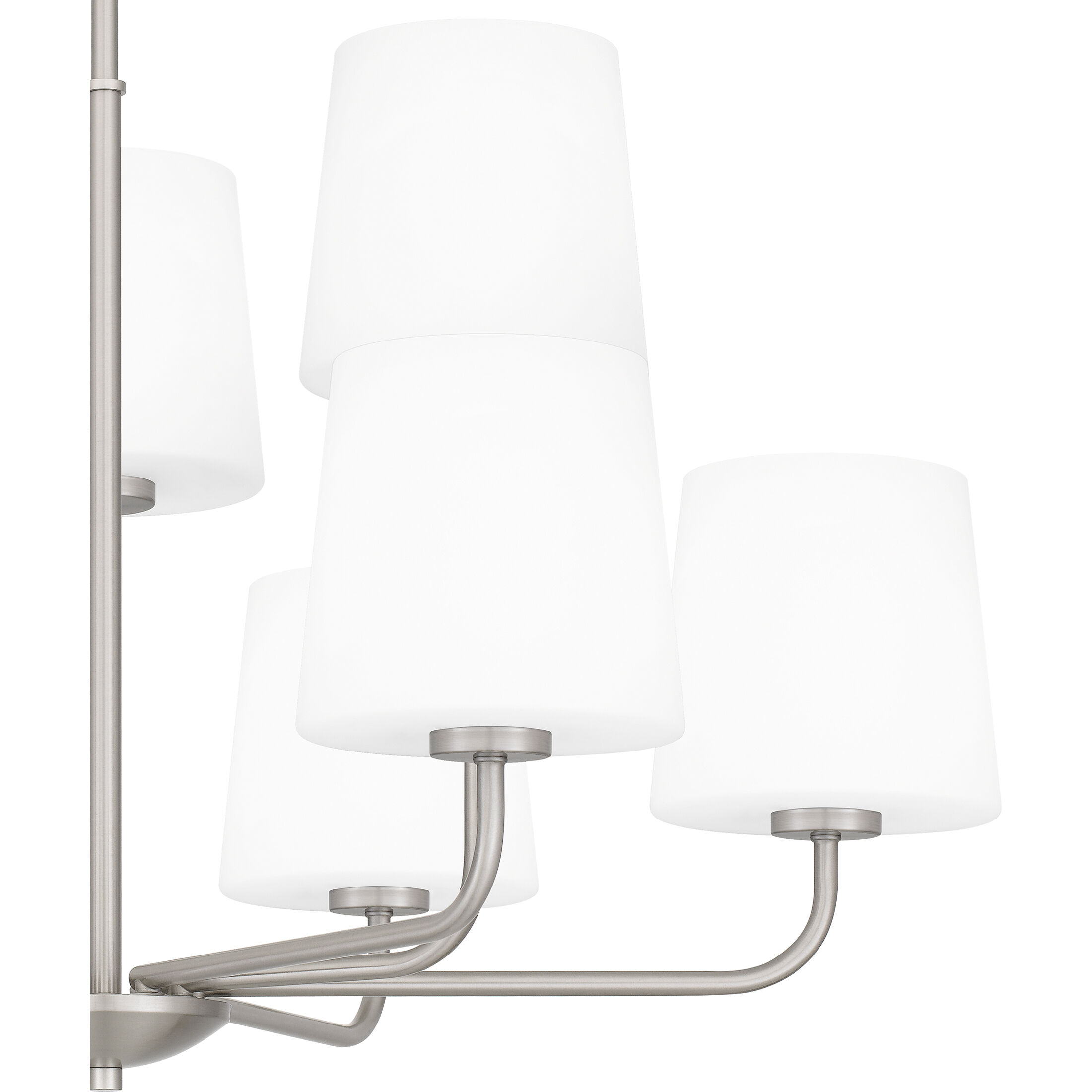 Gallagher 9 Light 32 inch Brushed Nickel Chandelier Ceiling Light