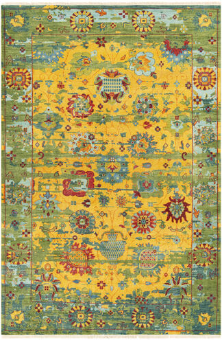 Festival 156 X 108 inch Mustard Rug in 9 x 13, Rectangle