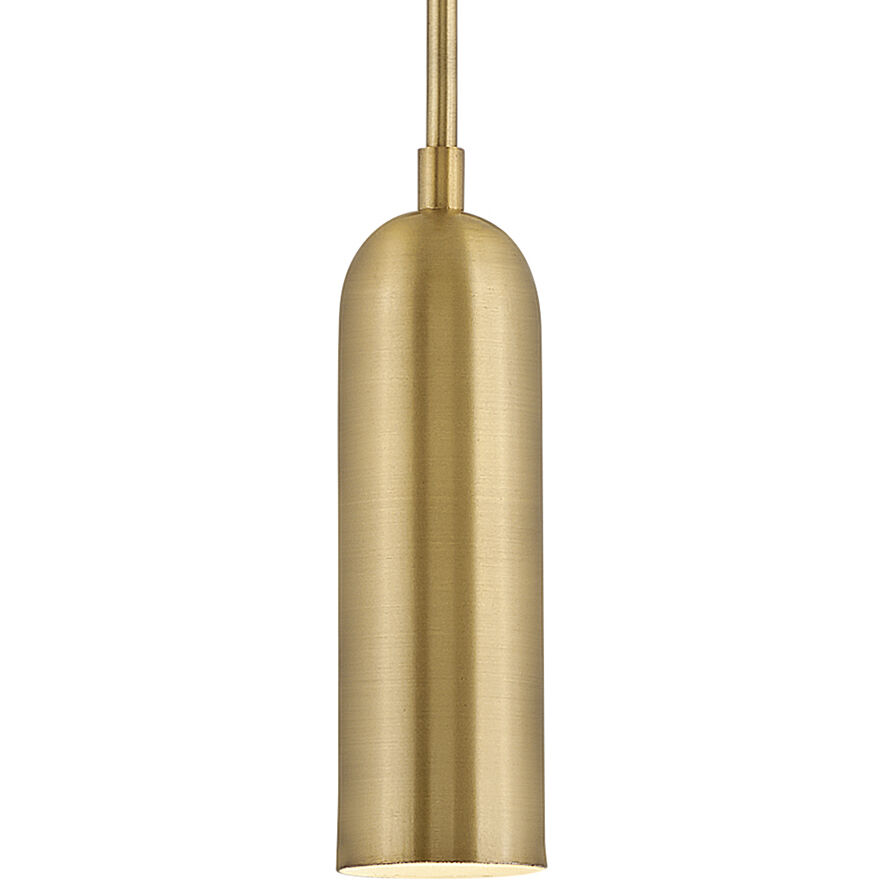 Dax LED 2 inch Heritage Brass Indoor Pendant Ceiling Light