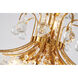 Canada 10 Light 19 inch Stain Brass Chandelier Ceiling Light
