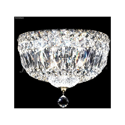 Prestige 3 Light 10 inch Silver Flush Mount Ceiling Light