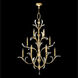 Beveled Arcs 16 Light 56 inch Gold Chandelier Ceiling Light in Gold Leaf