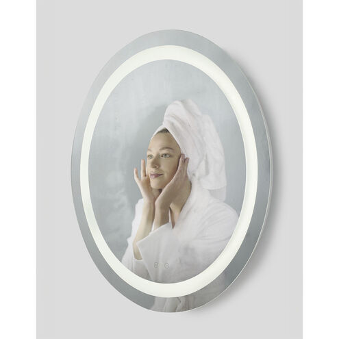 Mera 30 X 30 inch Might Bright White LED Wall Mirror