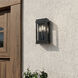 Lundon 3 Light 13 inch Black Outdoor Wall Light