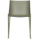Silla Green Outdoor Dining Chair