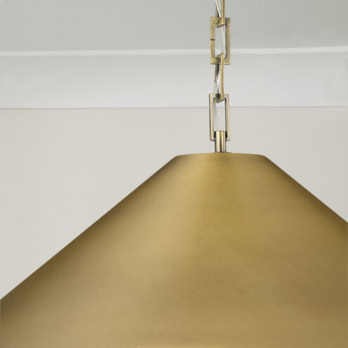 Avery 1 Light 28 inch Aged Brass Pendant Ceiling Light