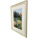Walk This Way Green and Blue and Yellow Framed Art