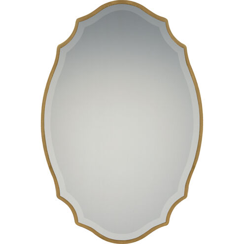Reflections 36 X 24 inch Gold Wall Mirror in Gallery Gold