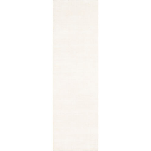 Amalfi 96 X 30 inch Cream Rug in 2.5 x 8, Runner