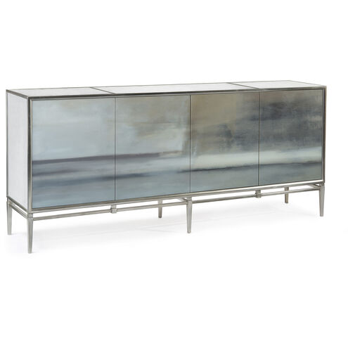 Carol Benson-Cobb 88 inch Slated Credenza, Four Door